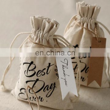 High quality linen sachets lavender bags for wedding favor