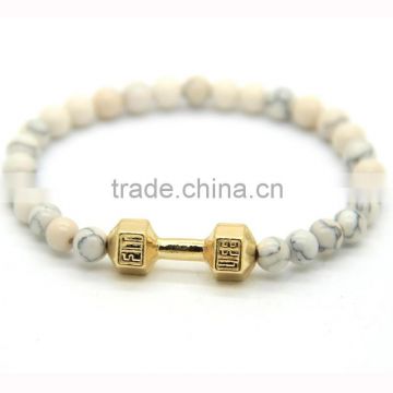 HTB0102 Yiwu fashionable hanmade elastic bead bracelet handcraft bead bracelet