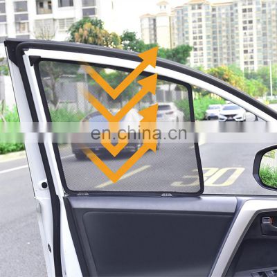 Custom-Fit  Car  Window Sunshade Luxury Car Mesh Sun Shade Portable  Car Side Window Curtain for Honda 7pcs/set