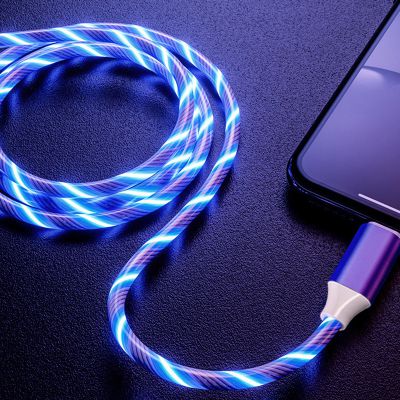 Factory wholesale Colorful data cable phone accessories charging cable for led charging USB cable