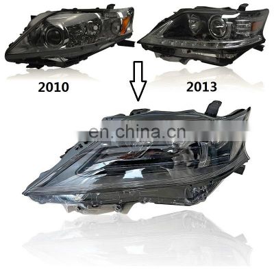 MAICTOP Full LED Modified Headlight Three Angle Eye head light lamp For RX RX350 RX270 2009-2012 Upgrade to 2013-2016