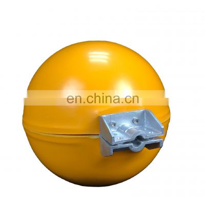 Fiberglass Warning aerial marker ball for power lines obstruction ball aviation sphere