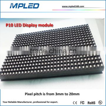 High definition p6.66/p8/p10 outdoor led display module outdoor advertising