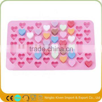 Mini Heart Shape Silicone Ice Cube Chocolate Mold