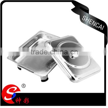 Stainless Steel hot pot Serving Tray Buffet Stove chafing dish