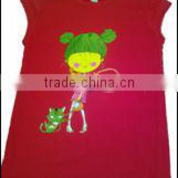 Vietnam OEM Service Red Women's A - shirt