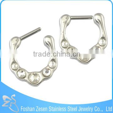 New Arrival Piercing Jewelry Septum Clicker Indian Nose Ring