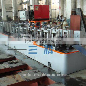 High efficiency stainless steel pipe making machine production line
