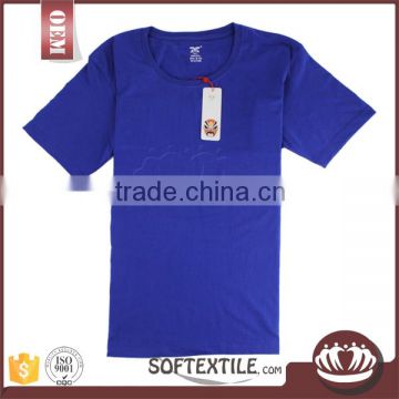 100% cotton Men's dry fit Custom T Shirt Wholesale China