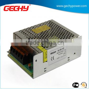 S-35W-12V ac/dc compact single output enclosed led switching power supply(S-35W)