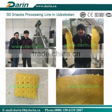 2D/3D snack Pellets food Fired food automatic machine