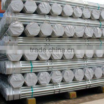 Hot dipped galvanized pipes