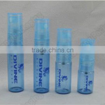 tube glass bottle small bottle,perfumer medicine bottle with spray