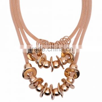New Design Fashion Crystal Necklaces Women Luxury Statement Diamond Necklace Jewelry SKA8427
