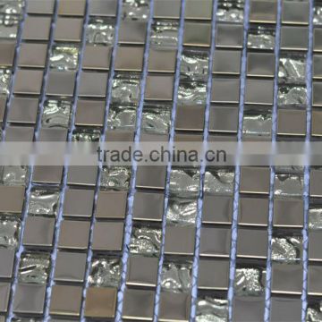 Aluminium mosaic wall tile/Satin finishing Aluminium mosaic wall tile