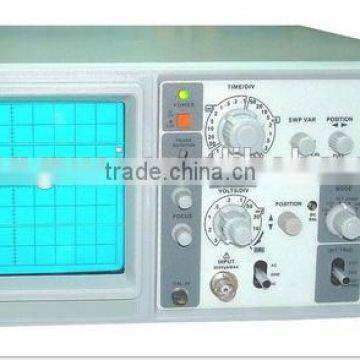 Width frequency highly sensitive DC 20MHz-100MHz Analog oscilloscope,20M Dual channel