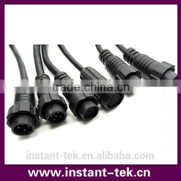 INST M22 waterproof male and female 6pin cable connector