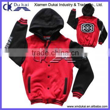 Men's polar fleece warm sweat jacket with hoody