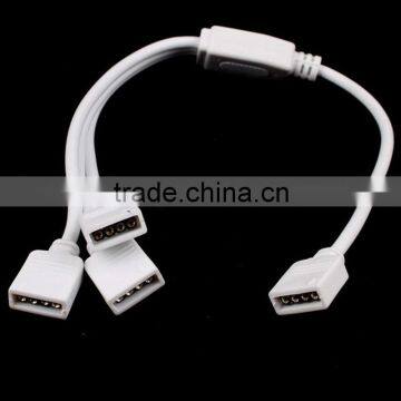 RGB 2 Way/3 Way Splitter Extension Lead for LED Strip Light