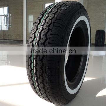 radial passenger white wall tire 155R13C