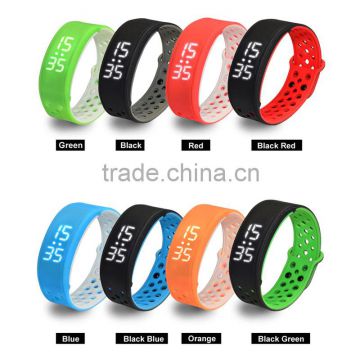 most popular products silicone pedometer watch silikon sports watch
