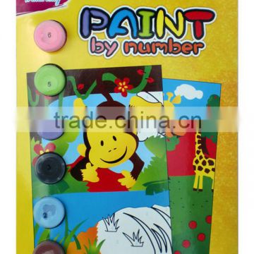 School supply art stationery paint by numbers ,Pn-02