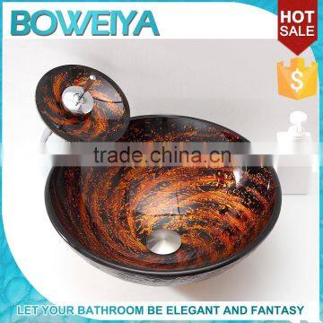 China Wholesale Interior Spanish Style garden Glass Outdoor Sink