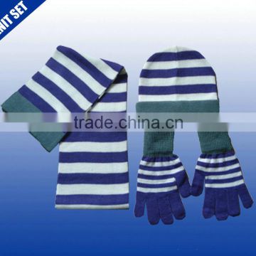 Kids winter used warm wholesales winter hat gloves and scarves
