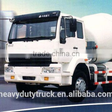 howo concrete mixing truck for hot sale