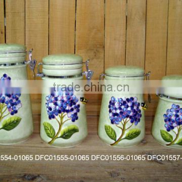 Hand paint Ceramic Airtight Storage Jars of Dehua