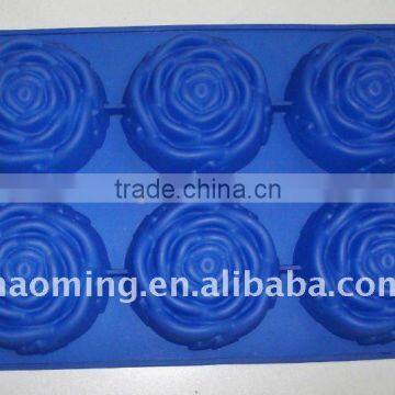 rose shape custom silicone molds