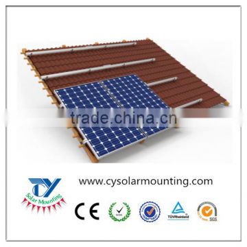 components for roof solar mounting