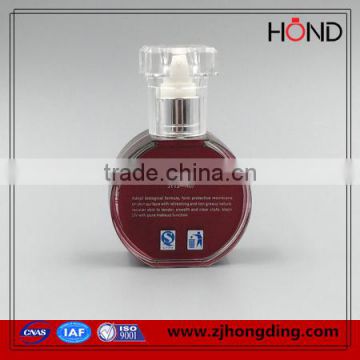 wholesale special shape square 30ml capacity plastic bottles /skincare lotion bottle /round diamond perfume bottles
