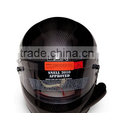 Full face helmet with SNELL SA2010and SNELL SA2010 rated with side air tube