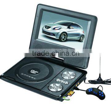 7.8" inch DVD Interface: SD/USB/TV/Earphone/AV input-out/Game