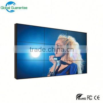 65 inch ultra narrow bezel lcd video wall with global guarantee