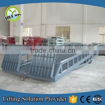 Used Dock Container Heavy Duty Goods Unloading Ramp Hydraulic Electric Warehouse Loading Ramp