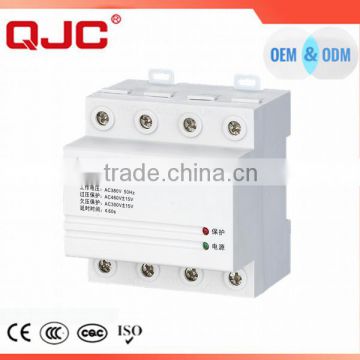 protector for protecting over under voltage protection device