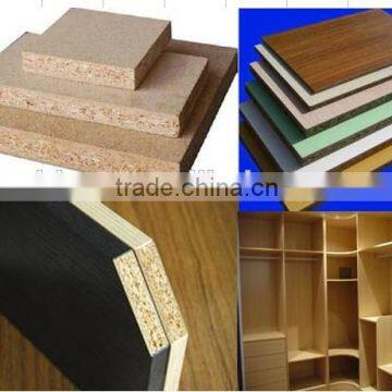 Low price for plain or melamine faced laminated particle board for ceiling