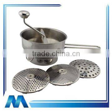 Stainlesss Steel Fruit Mill Vegetable Mill Kitchen Food Mill