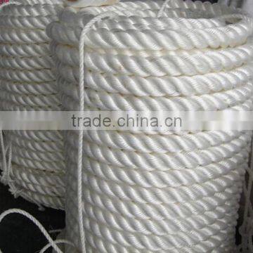 38mm 3 strands pp plastic marine ropes