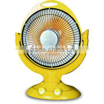 Wide angle oscillation Halogen tube Desktop electric Heater with 2 heating modes supply to Vietnam,India has CB,CE certificate