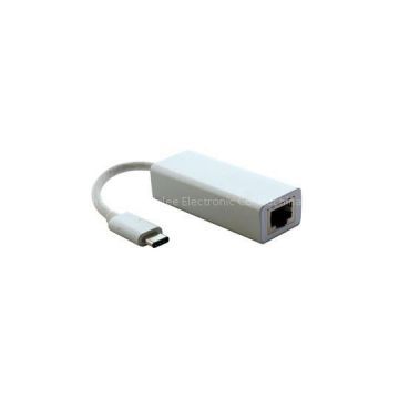 USB3.1 Type-C Male To Ethernet RJ45 Network