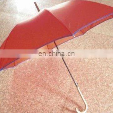 RPET newly arrived designer's red straight umbrella