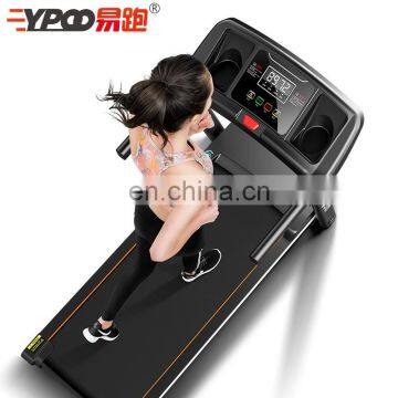 Electric folding running machine Factory portable moveable walking machine treadmill fitness