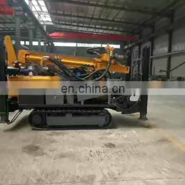 fast speed diesel hydraulic 200m/500m portable crawler tractor mounted water well drilling rigs for sale in UK