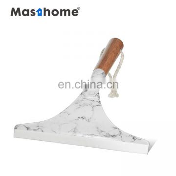 Masthome Window Cleaning Tool Bamboo Window Squeegee Cleaner