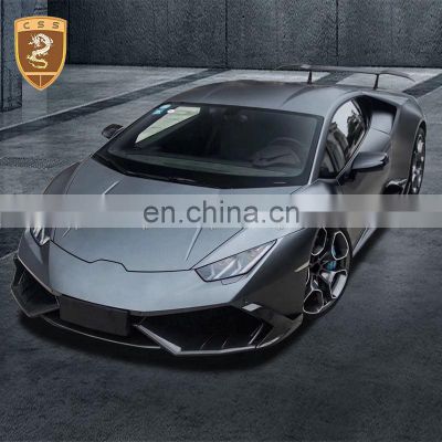 CF+FRP Materials MS Style Car Body Kits Front Lip Rear Diffuser Spoiler Wing Side Skirts For Huracan LP610
