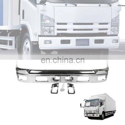 GELING Fast Dispatch  Silver Color Auto Car Part Chrome Front Bumper For ISUZU 700P