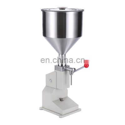 China Small domestic semi-automatic quantitative liquid filling machine for juice, oil, cosmetics, etc.